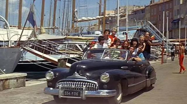 The Buick Roadmaster convertible in The Gendarme of Saint Tropez