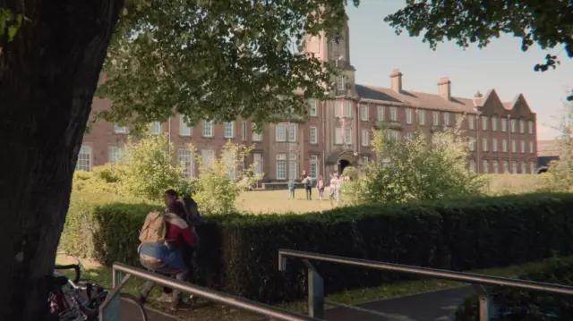 Vieux Caerleon campus de l'Université de South Wales (USW) hébergement Moordale école Secondaire dans l'Éducation Sexuelle S01E02