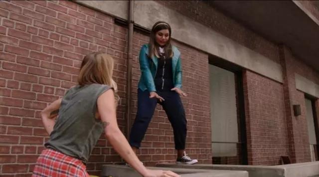 the converse of Mindy Lahiri (Mindy Kaling) in The Mindy Project